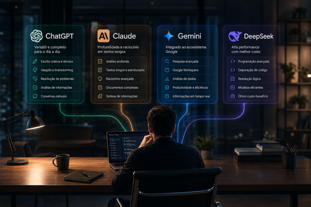 ChatGPT vs Claude vs Gemini vs DeepSeek