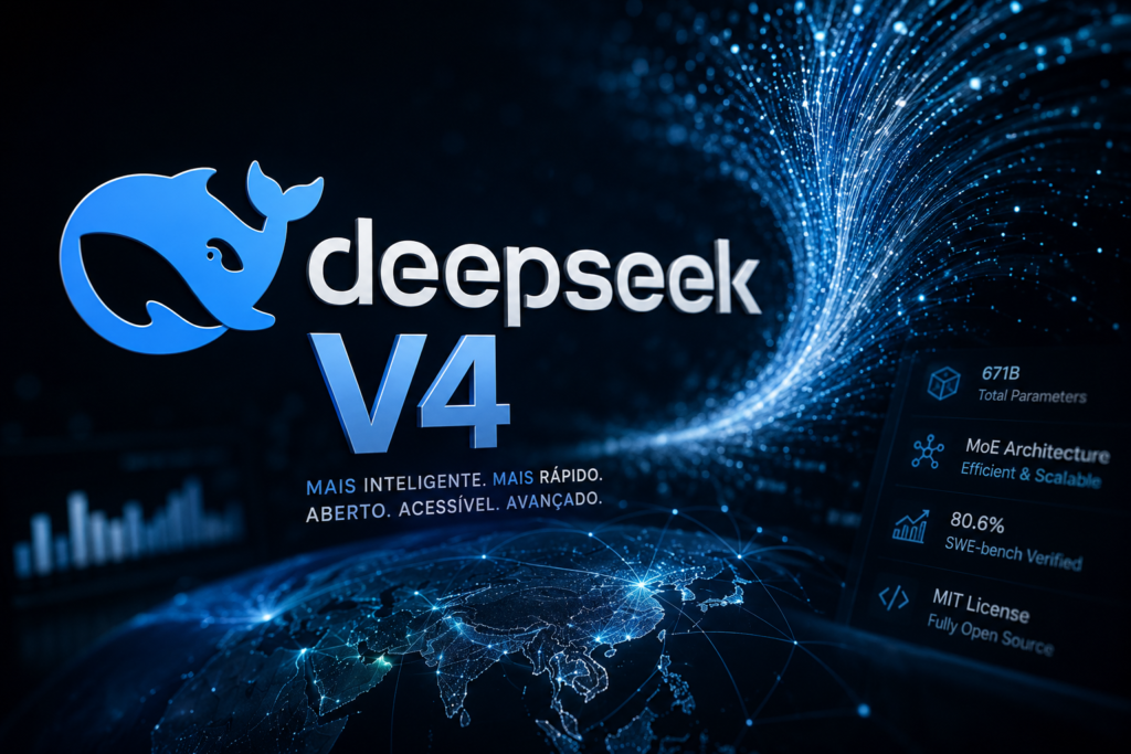 DeepSeek V4: a IA chinesa que desafiou o Silicon Valley chegou — e trouxe mais do que o mercado esperava
